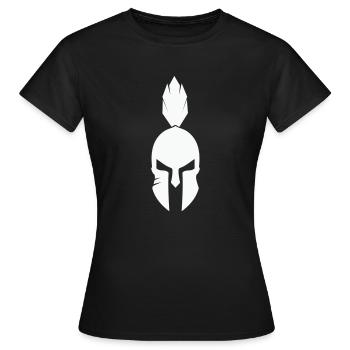 Spartans - Women's T-Shirt - black - Front - AI Model Female 172 dark (172cm)