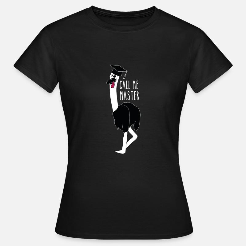 Call me a master’s degree gift - Women's T-Shirt - black