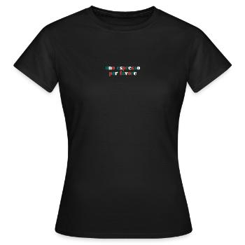 Espresso Italien Italien - Frauen T-Shirt - Schwarz - Vorne - AI Model Female 172 dark (172cm)