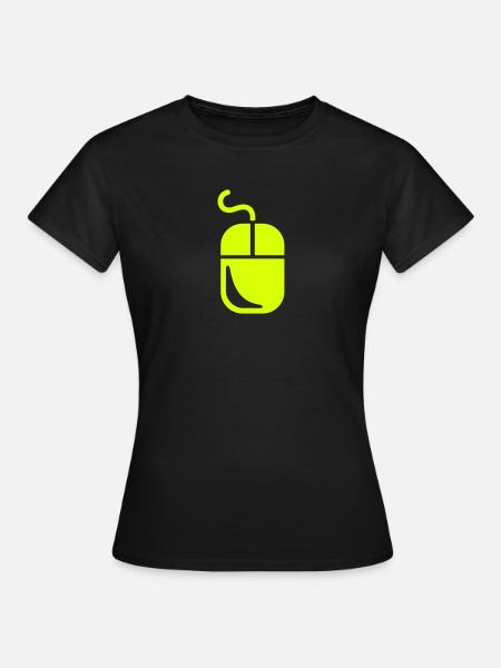 Computer - Frauen T-Shirt - Schwarz