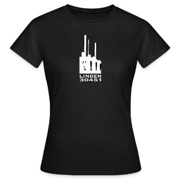 The 3 warm brothers 30451 - Women's T-Shirt - black - Front - AI Model Female 172 dark (172cm)