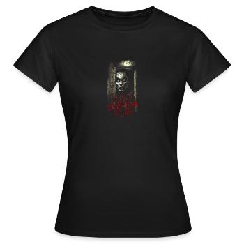 Chemise zombie - T-shirt Femme - noir - Devant - AI Model Female 172 dark (172cm)