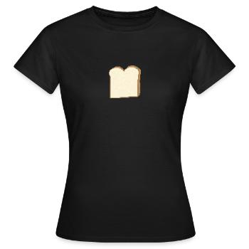 Toast - Frauen T-Shirt - Schwarz - Vorne - AI Model Female 172 dark (172cm)