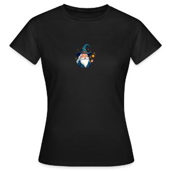 Laughing Wizard - Women's T-Shirt - black - Front - AI Model Female 172 dark (172cm)