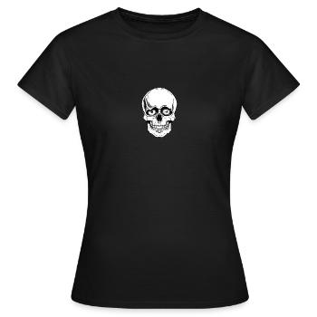 Crazy Skull - Frauen T-Shirt - Schwarz - Vorne - AI Model Female 172 dark (172cm)
