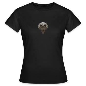 Cerveau futur Cerveau - T-shirt Femme - noir - Devant - AI Model Female 172 dark (172cm)
