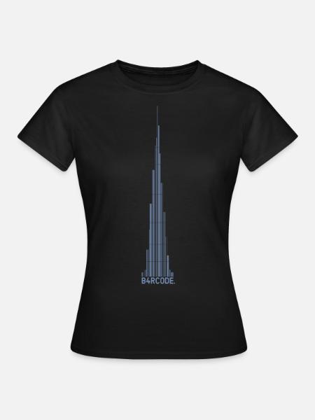 B4RCODE. Dubai - Women's T-Shirt - black