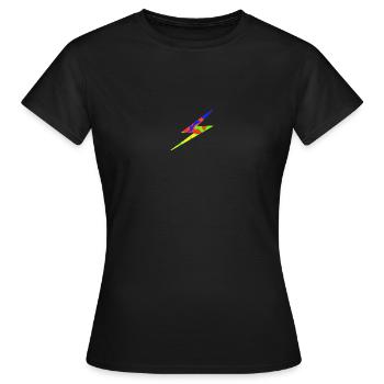 Blitz - Frauen T-Shirt - Schwarz - Vorne - AI Model Female 172 dark (172cm)