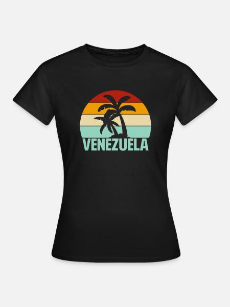 Venezuela - Frauen T-Shirt - Schwarz