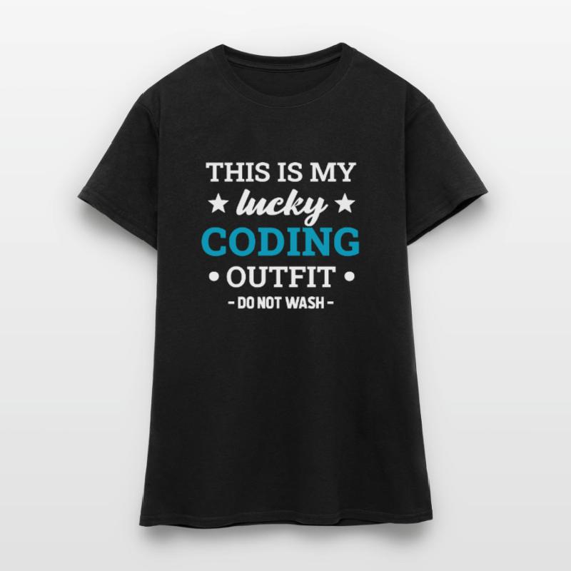 Informaticiens en programmation de codage T-shirt Femme