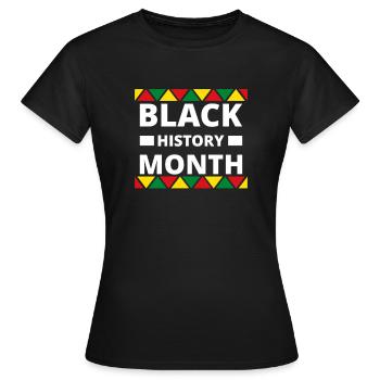 Histoire des Noirs - T-shirt Femme - noir - Devant - AI Model Female 172 dark (172cm)