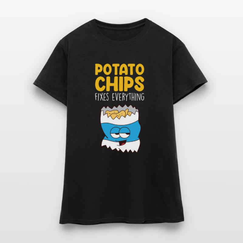 Potato Chips Fixes Everything Potato Chips Women's T-Shirt