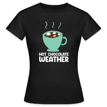 Chocolate Lover Tablettes de chocolat au lait - T-shirt Femme - noir - Devant - AI Model Female 172 dark (172cm)