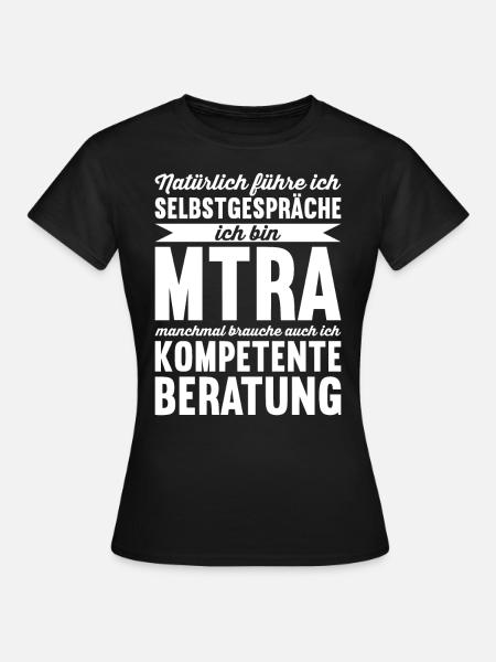 MTRA Medizinisch-Technischer Radiologie Assistent - Frauen T-Shirt - Schwarz