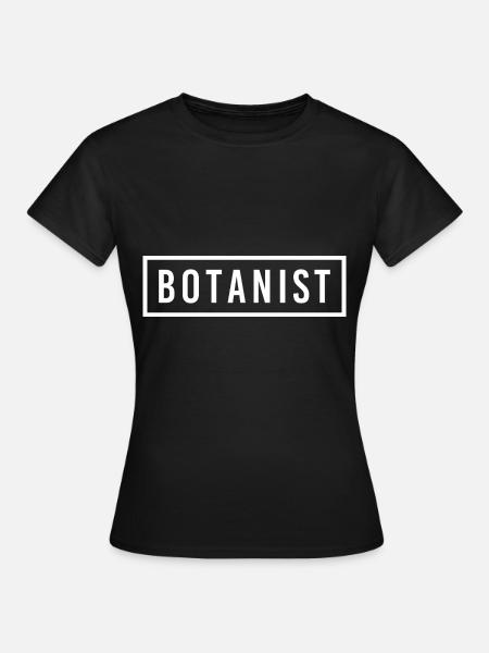 Botanik - Frauen T-Shirt - Schwarz
