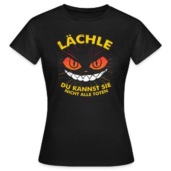 Souris, tu ne peux pas tous les tuer - T-shirt Femme - noir - Devant - AI Model Female 172 dark (172cm)