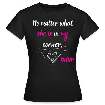 Die Liebe der Mutter - Frauen T-Shirt - Schwarz - Vorne - AI Model Female 172 dark (172cm)