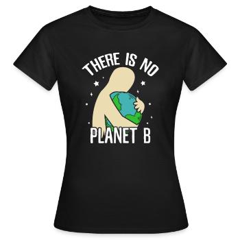Save The Planet - Frauen T-Shirt - Schwarz - Vorne - AI Model Female 172 dark (172cm)