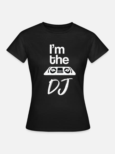 DJ - T-shirt Femme - noir