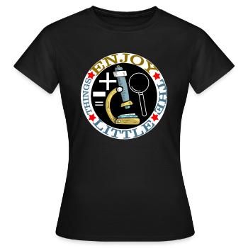science - T-shirt Femme - noir - Devant - AI Model Female 172 dark (172cm)