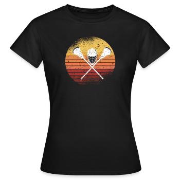 lacrosse - T-shirt Femme - noir - Devant - AI Model Female 172 dark (172cm)