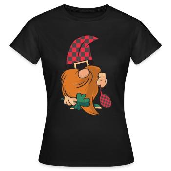 Nain - T-shirt Femme - noir - Devant - AI Model Female 172 dark (172cm)