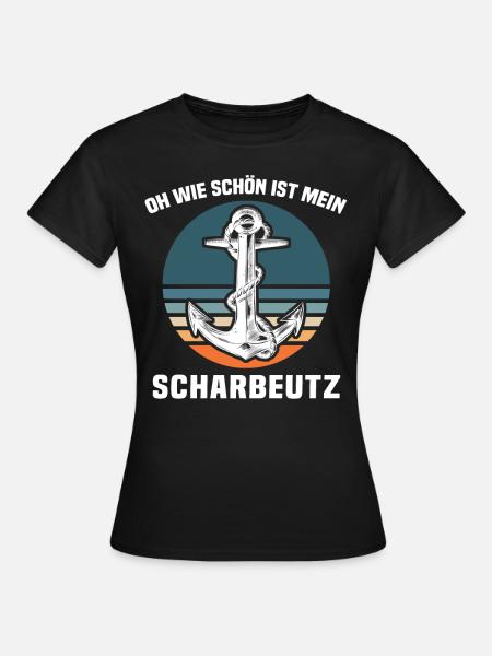 Scharbeutz Ostsee Scharbeutzer Urlaub - Frauen T-Shirt - Schwarz