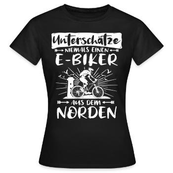 Norden Sprüche Nordener - Frauen T-Shirt - Schwarz - Vorne - AI Model Female 172 dark (172cm)