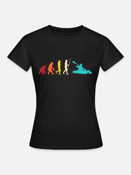 Kayaking Evolution Kayak - Women's T-Shirt - black