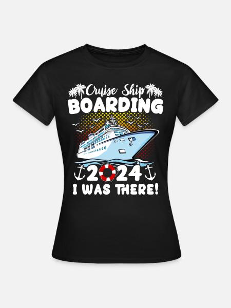 Kreuzfahrt 2024 Cruise - Frauen T-Shirt - Schwarz