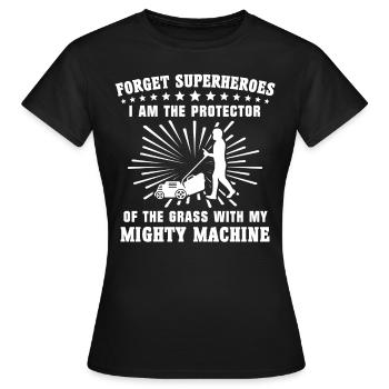 Tondeuse - T-shirt Femme - noir - Devant - AI Model Female 172 dark (172cm)