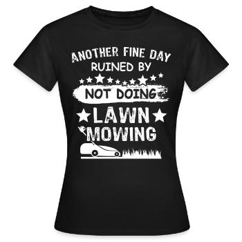 Tondeuse - T-shirt Femme - noir - Devant - AI Model Female 172 dark (172cm)