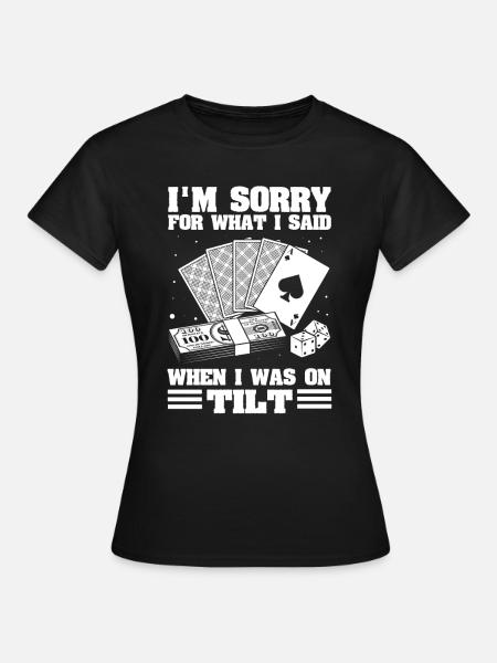 Poker - Frauen T-Shirt - Schwarz
