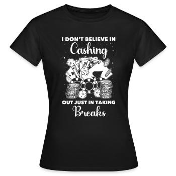 Casino - T-shirt Femme - noir - Devant - AI Model Female 172 dark (172cm)
