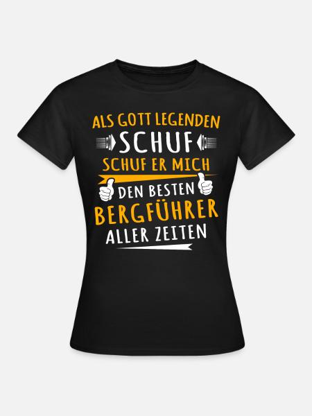 Bergführer - Frauen T-Shirt - Schwarz