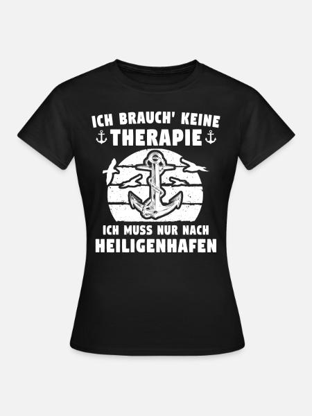 Heiligenhafen - Frauen T-Shirt - Schwarz