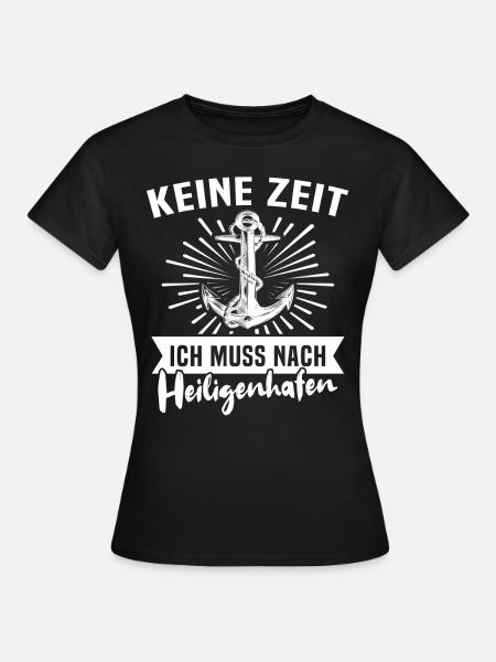Heiligenhafen - Frauen T-Shirt - Schwarz