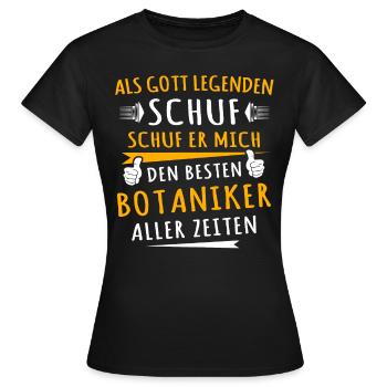 Botaniker - Frauen T-Shirt - Schwarz - Vorne - AI Model Female 172 dark (172cm)