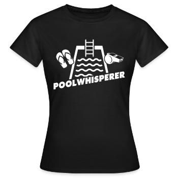 Sauveteur, sauveteur - T-shirt Femme - noir - Devant - AI Model Female 172 dark (172cm)