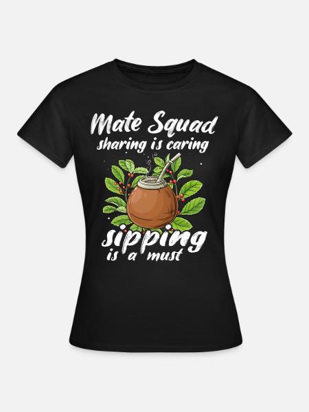 Mate Tee - Frauen T-Shirt - Schwarz
