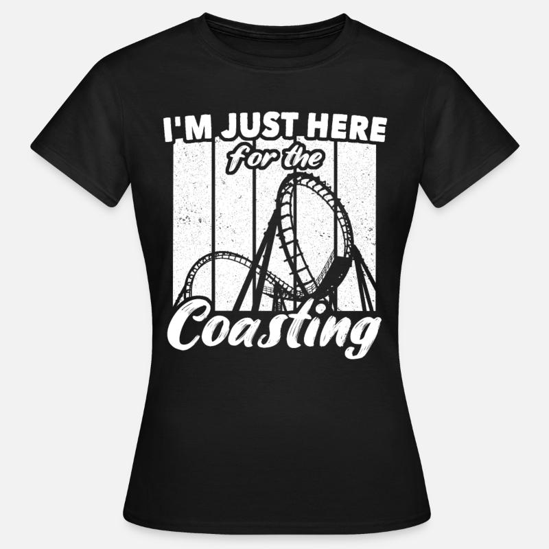 Roller coaster - Women's T-Shirt - black