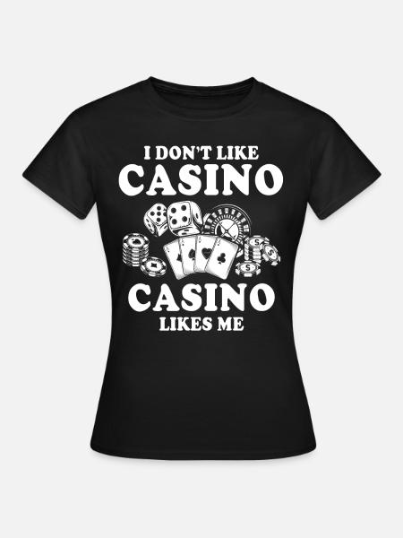 Casino - Frauen T-Shirt - Schwarz