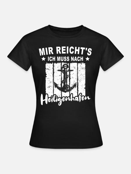Heiligenhafen - Frauen T-Shirt - Schwarz