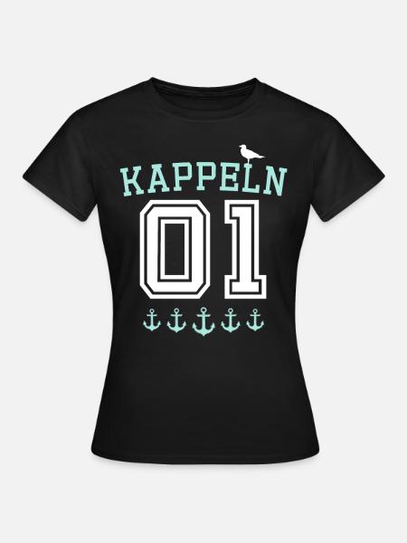 Kappeln Kappelner - Frauen T-Shirt - Schwarz