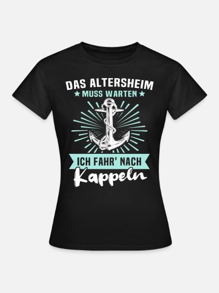 Kappeln Kappelner - Frauen T-Shirt - Schwarz