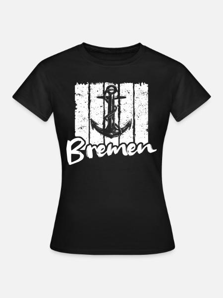 Bremen Bremer - Frauen T-Shirt - Schwarz