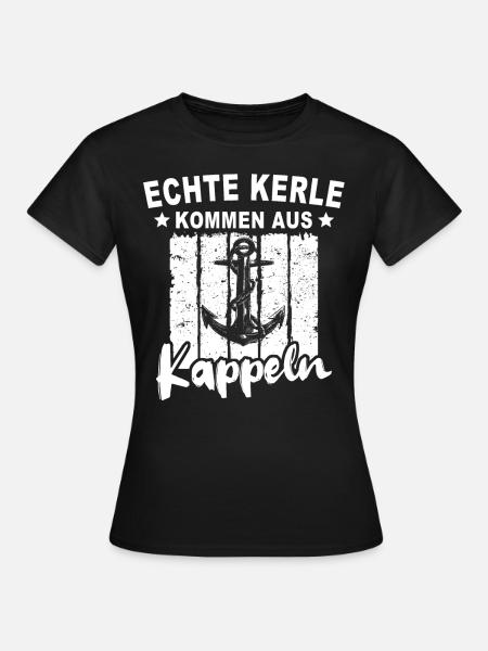 Kappeln Kappelner - Frauen T-Shirt - Schwarz