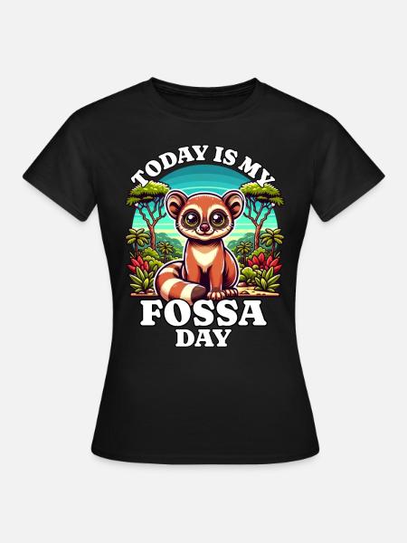 Fossa - Frauen T-Shirt - Schwarz