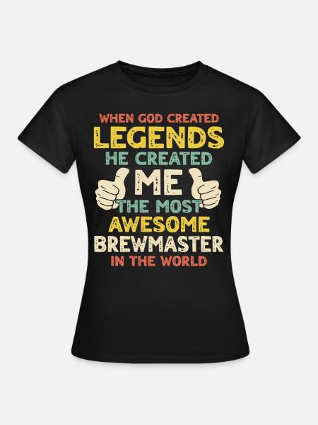 Braumeister - Frauen T-Shirt - Schwarz