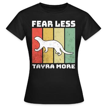 Dictons de martre - T-shirt Femme - noir - Devant - AI Model Female 172 dark (172cm)